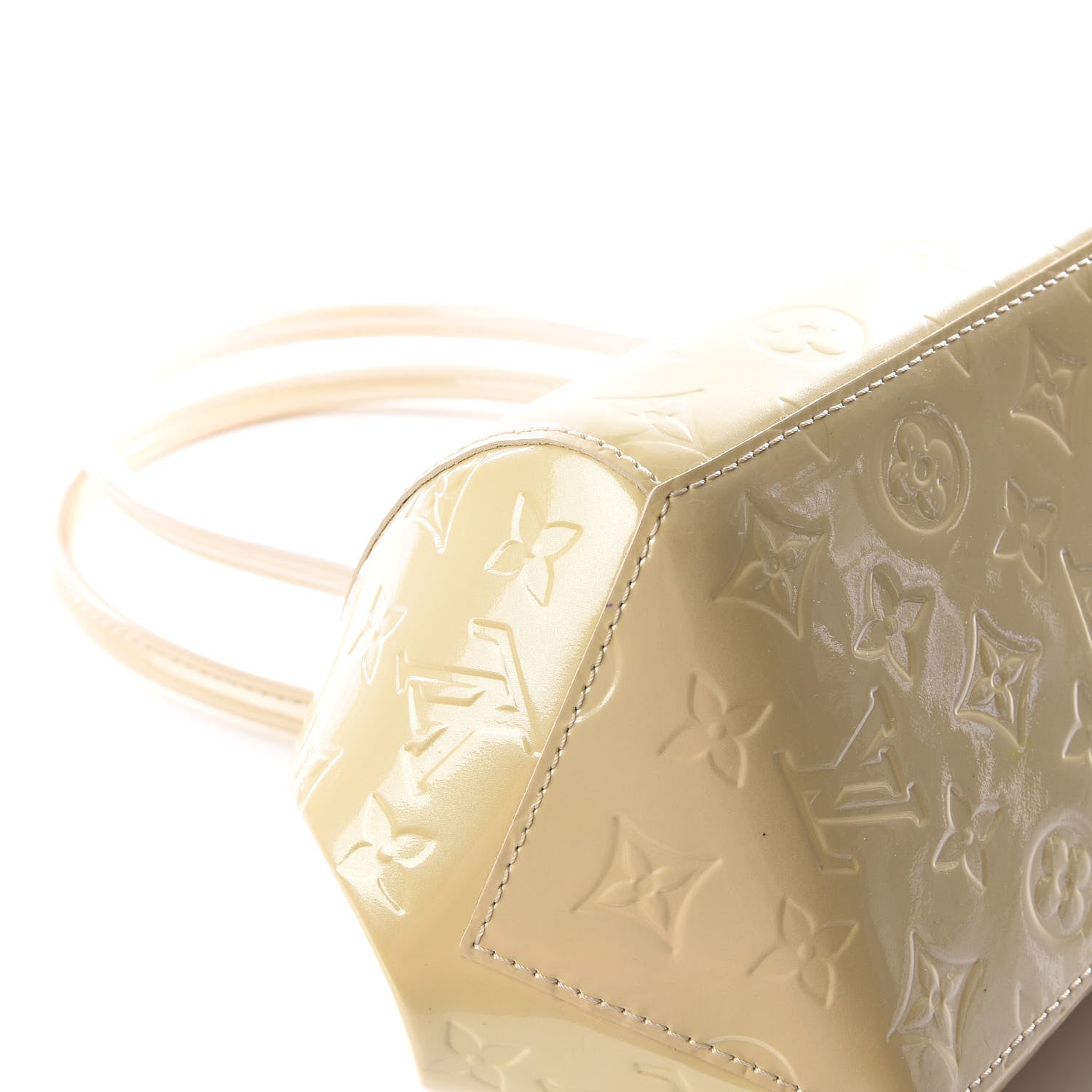 Louis Vuitton Vernis Sherwood PM Blanc Corail 7 of 13