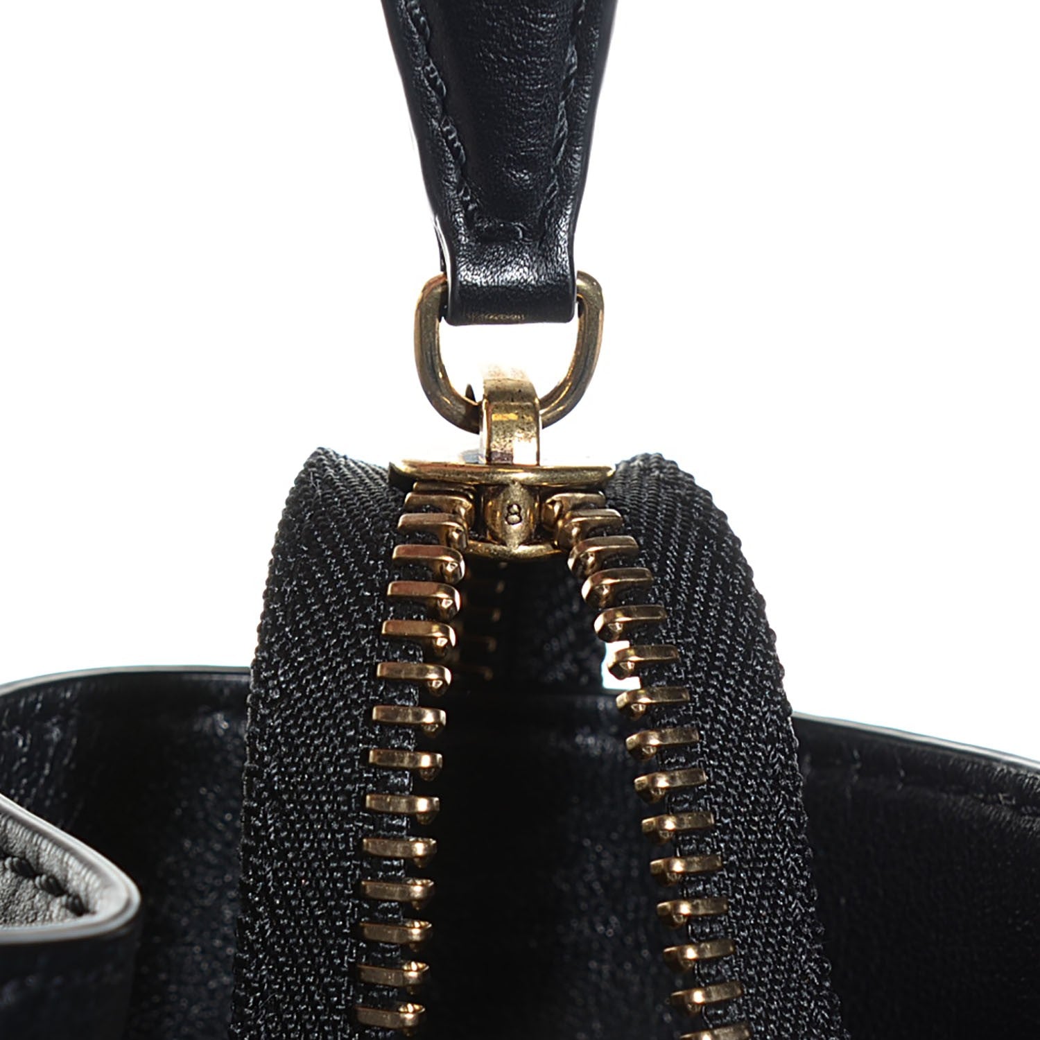 Celine Smooth Calfskin Mini Luggage Black 8 of 9