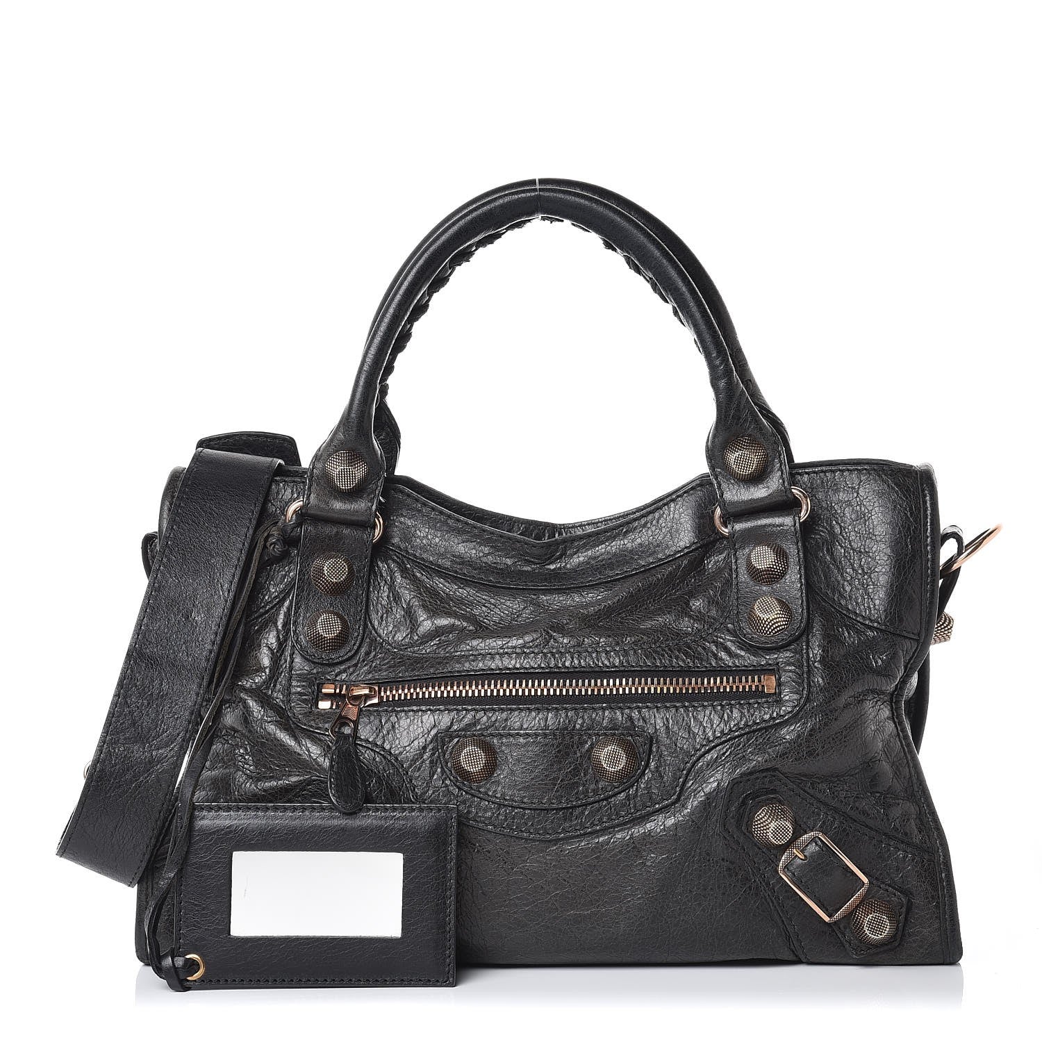 Balenciaga Agneau Giant 21 Rose Gold Hardware City Black 1 of 8