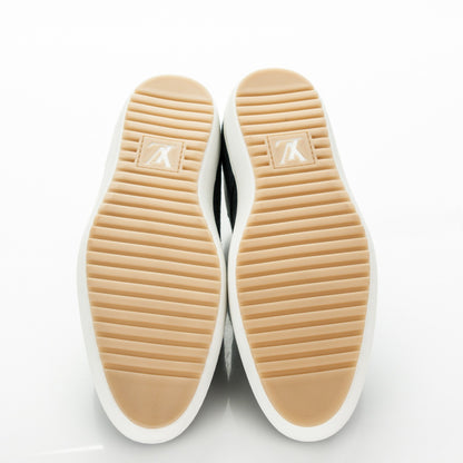 Louis Vuitton Suede Cotton Team Derby Sneakers 6.5 Marine 5 of 8