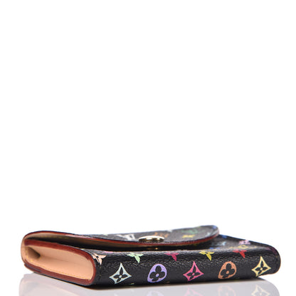 Louis Vuitton Monogram Multicolor Business Card Holder Black Grenade 4 of 8