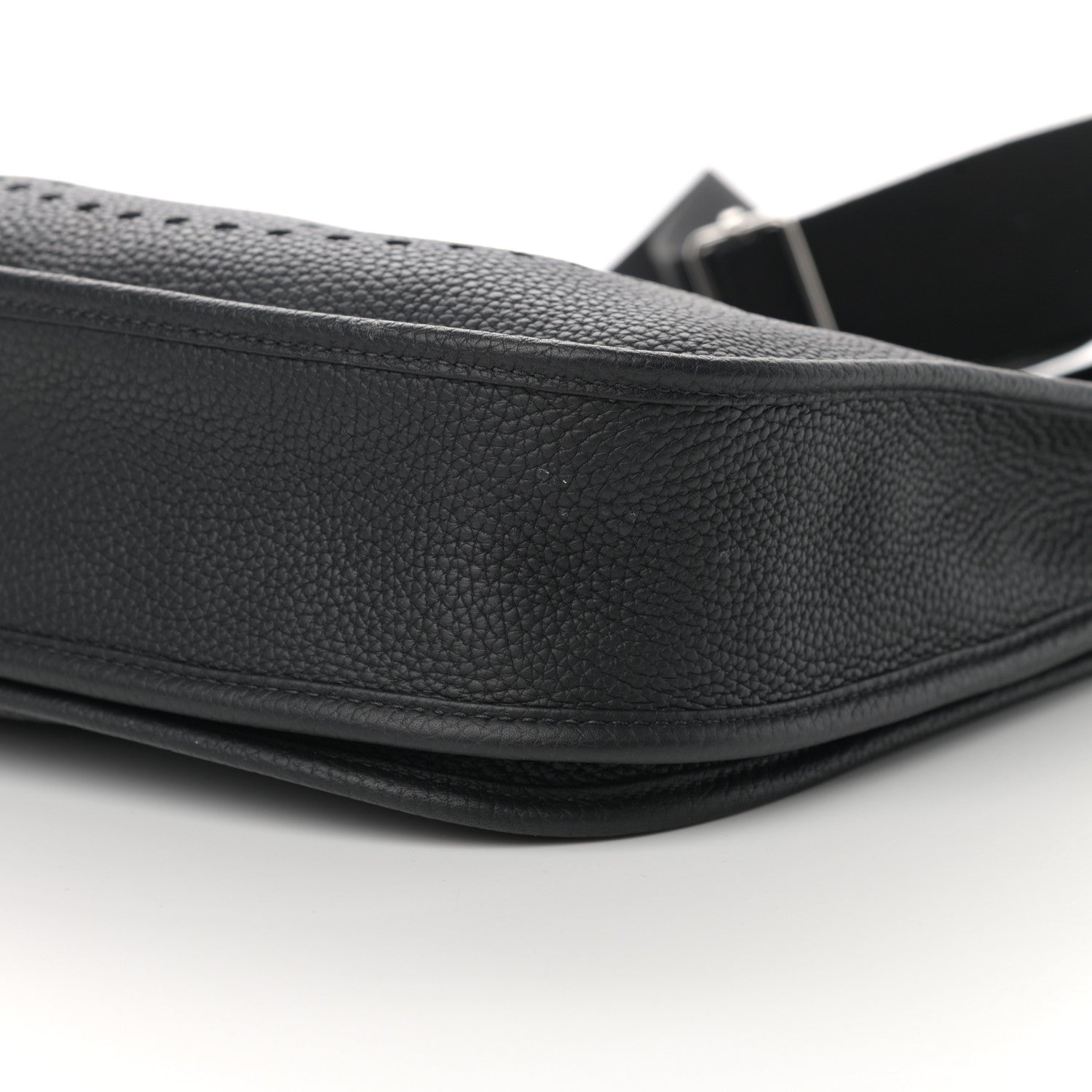 Hermes Taurillon Clemence Evelyne III PM Black 10 of 11