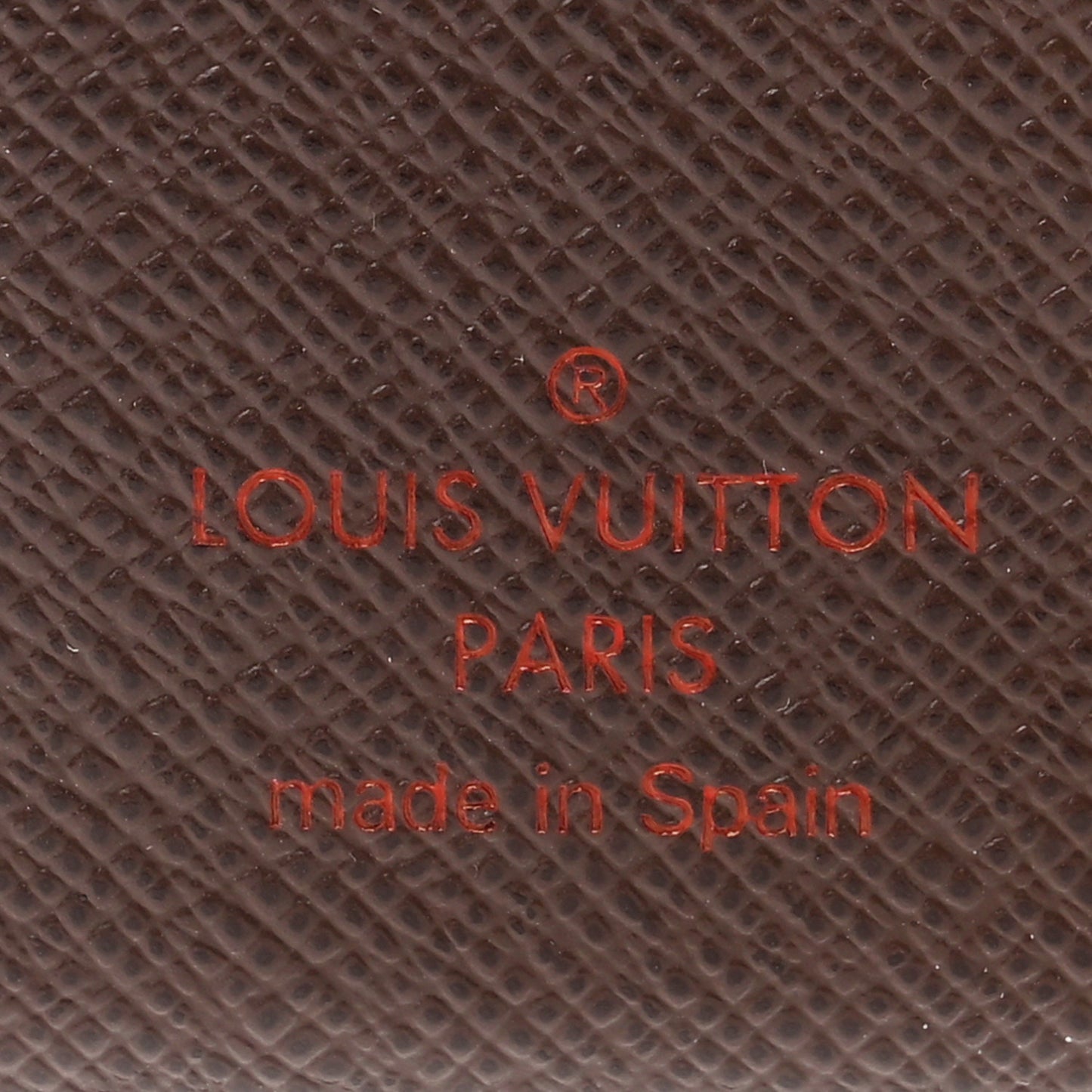Damier Ebene Small Ring Agenda Cover