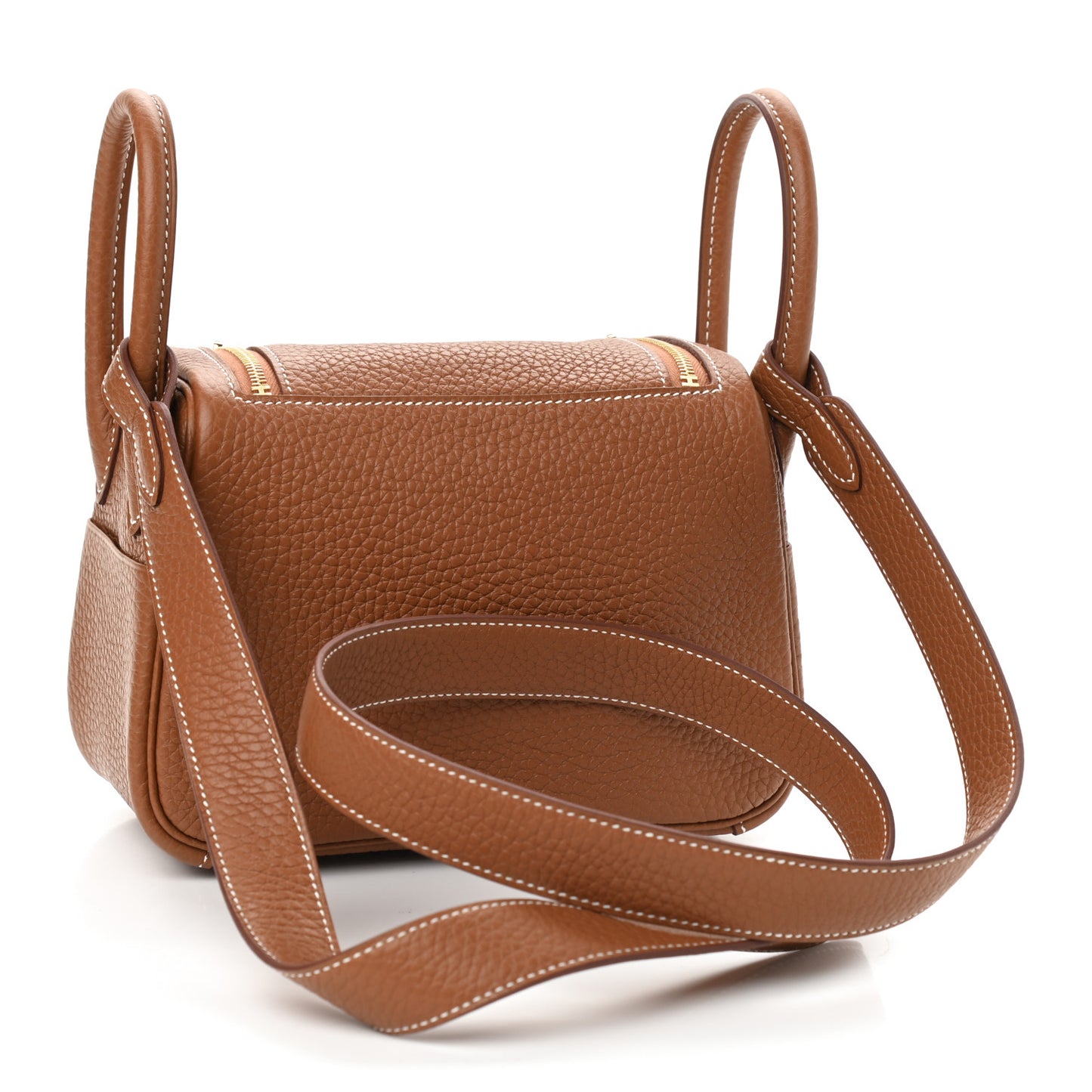Taurillon Clemence Mini Lindy 20 Gold