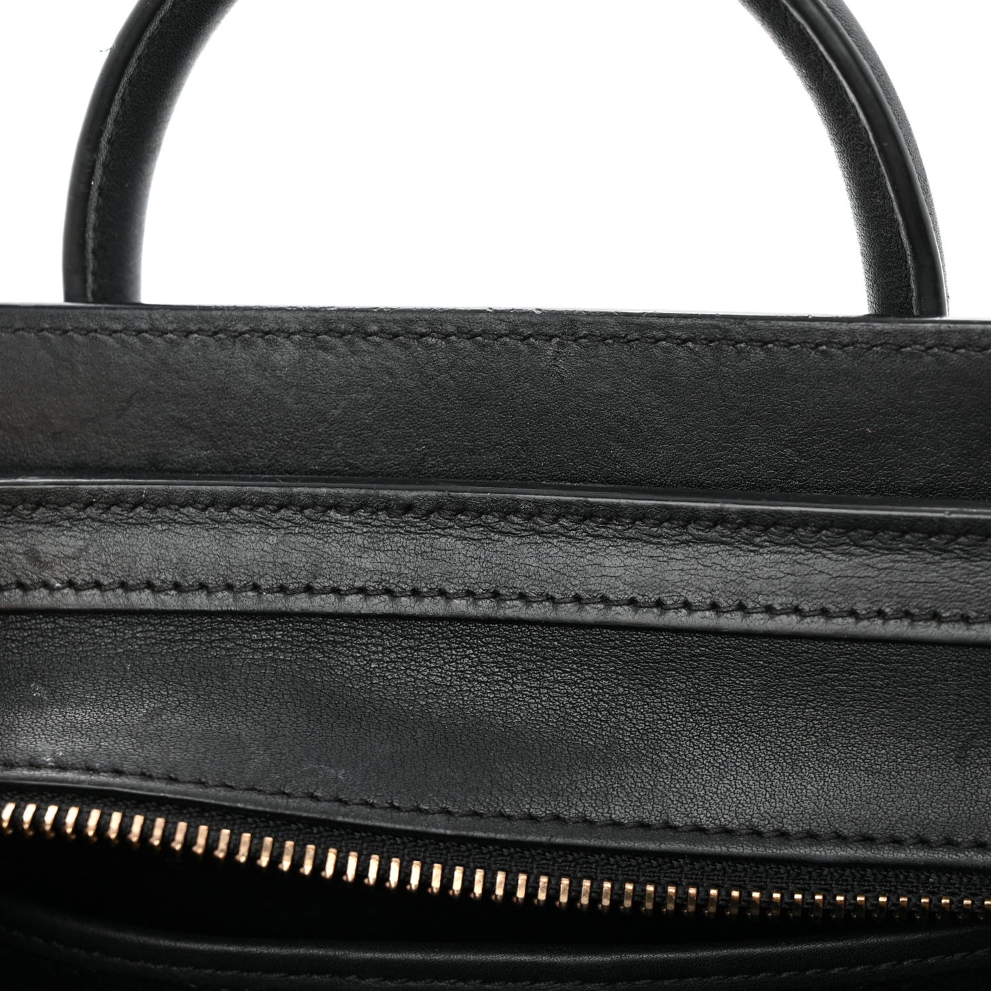 Smooth Calfskin Nano Luggage Black
