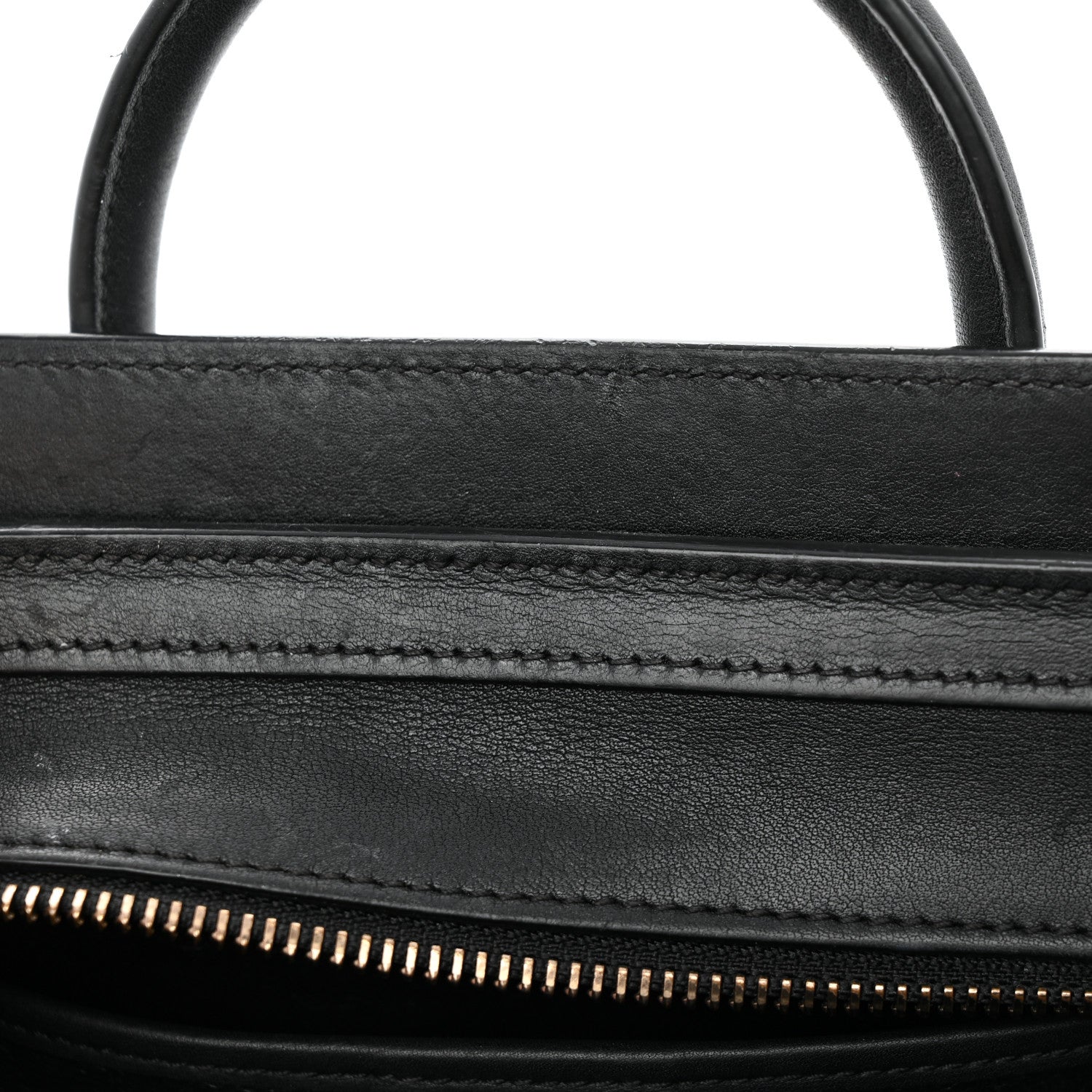 Celine Smooth Calfskin Nano Luggage Black 13 of 17