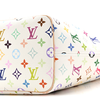 Louis Vuitton LV X TM Monogram Multicolor Neverfull MM White 10 of 11
