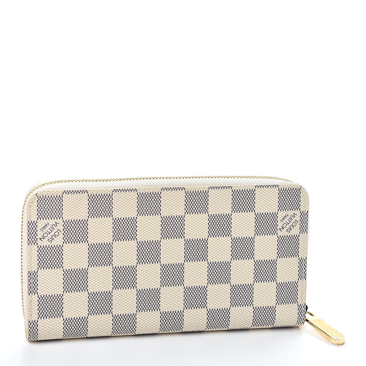 Louis Vuitton Damier Azur Zippy Wallet 2 of 9