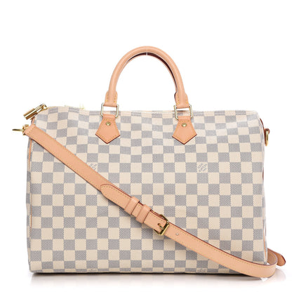 Louis Vuitton Damier Azur Speedy Bandouliere 35 1 of 10