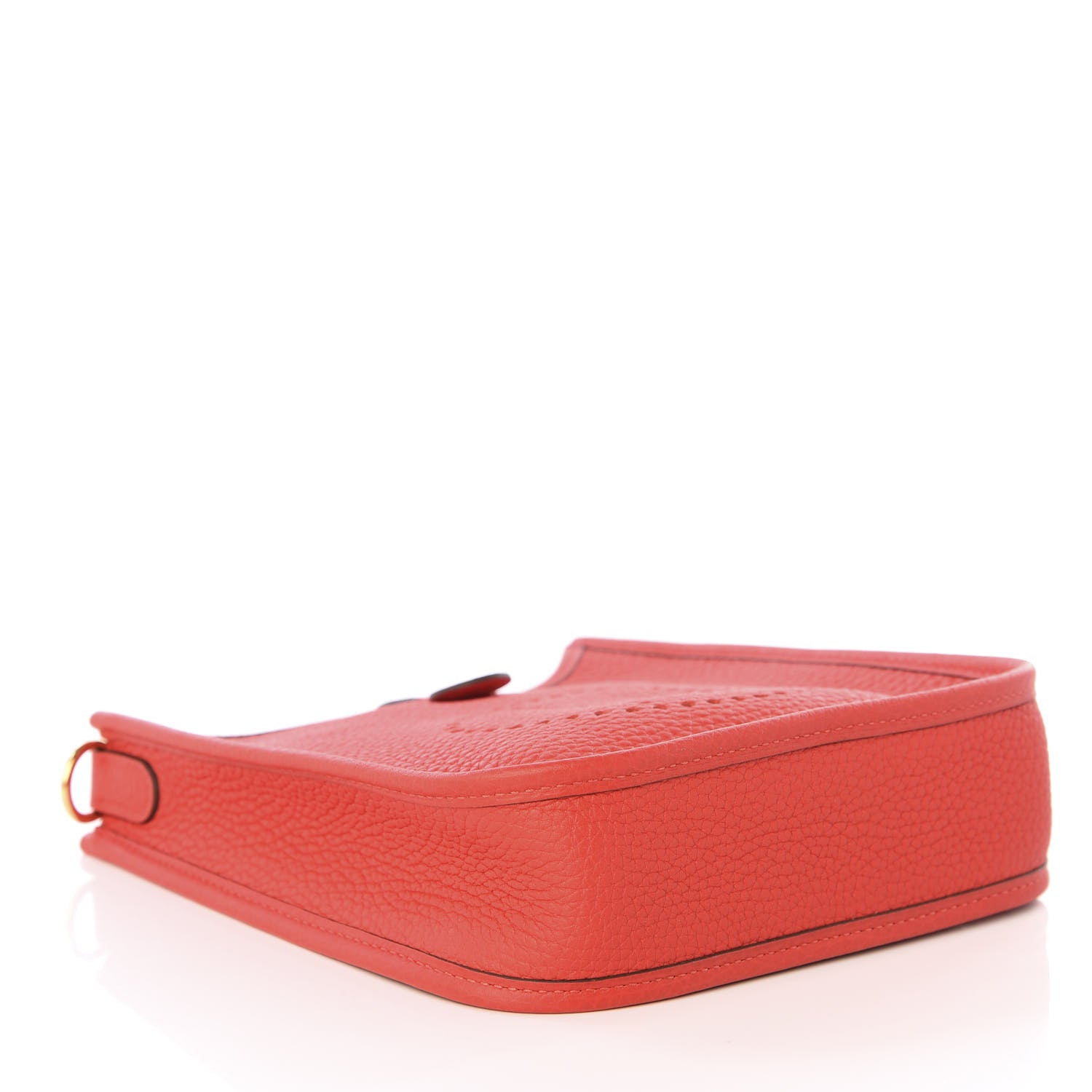Hermes Taurillon Clemence Evelyne TPM Rouge Tomate 3 of 9