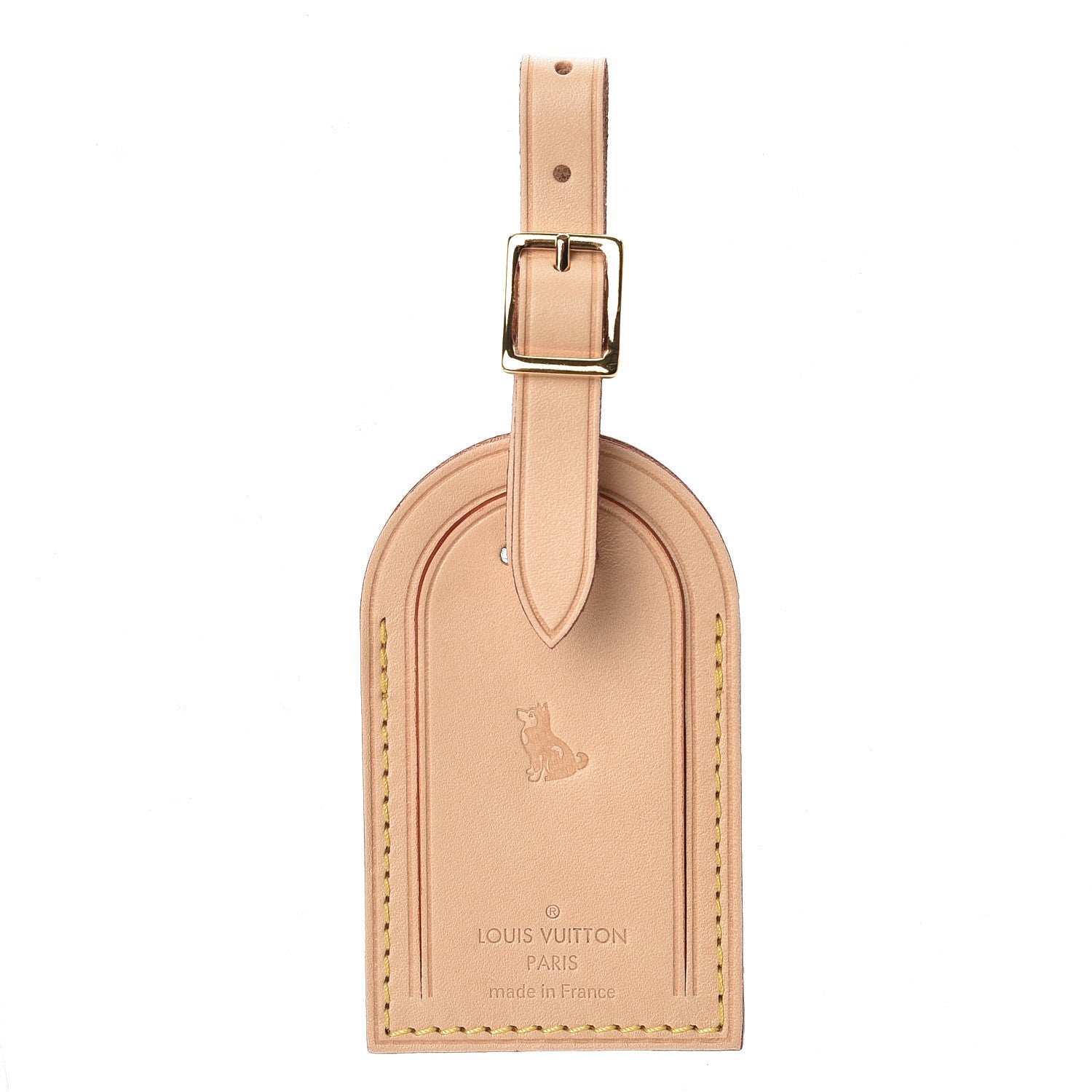Louis Vuitton Vachetta Luggage Tag 1 of 3
