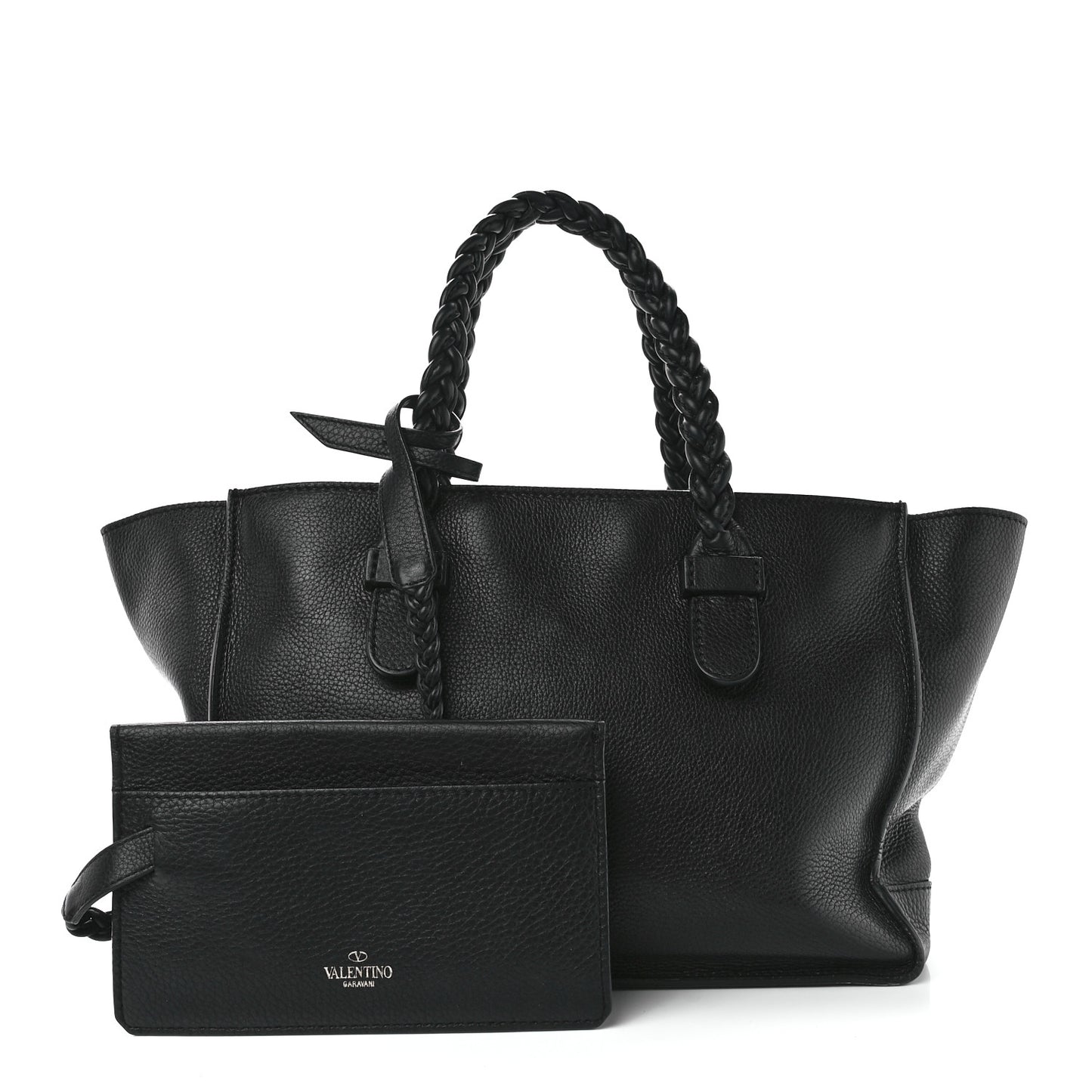 Grained Calfskin To Be Cool Tote Black
