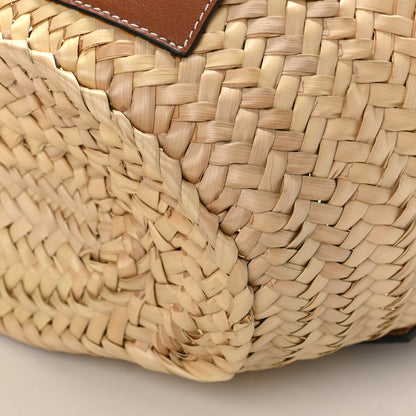 Loewe Raffia Small Basket Tote Bag Natural Tan 8 of 8