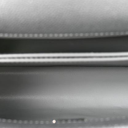 Chanel Metallic Caviar Quilted Mini Coco Handle Flap Silvery 5 of 12
