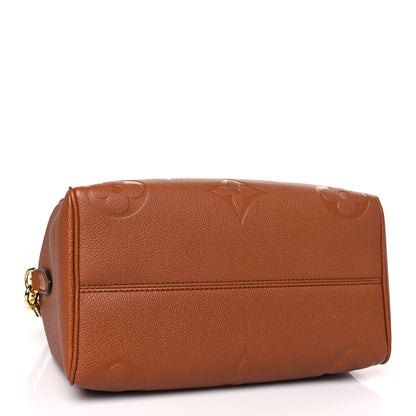Louis Vuitton Empreinte Monogram Giant Speedy Bandouliere 25 Cognac 4 of 9