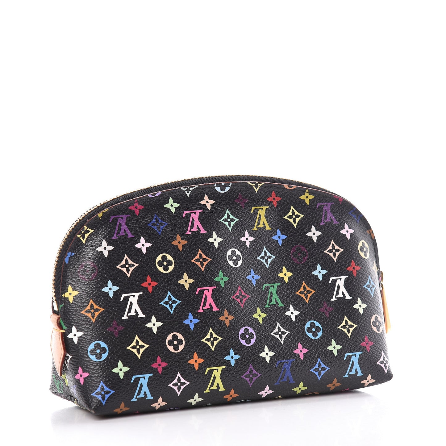 Monogram Multicolor Cosmetic Pouch Black Grenade