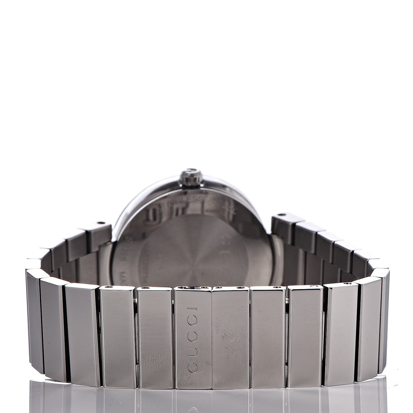 Stainless Steel 28mm Interlocking G Quartz Watch Black