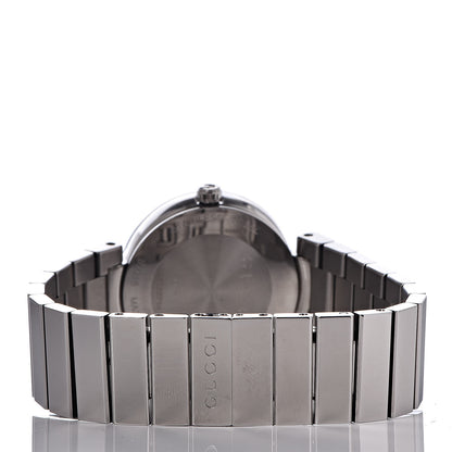 Gucci Stainless Steel 28mm Interlocking G Quartz Watch Black 4 of 12