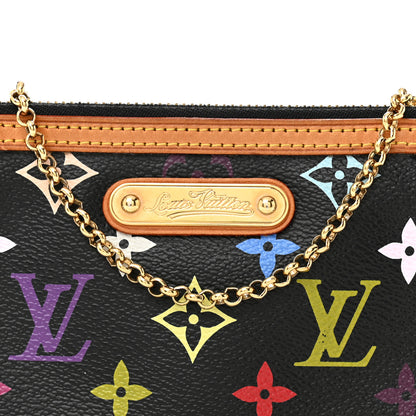 Louis Vuitton Monogram Multicolor Pochette Milla MM Black 8 of 14
