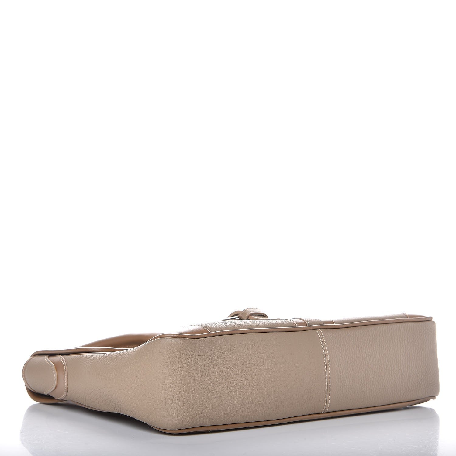 Burberry Grained Calfskin Satchel Brown 4 of 10