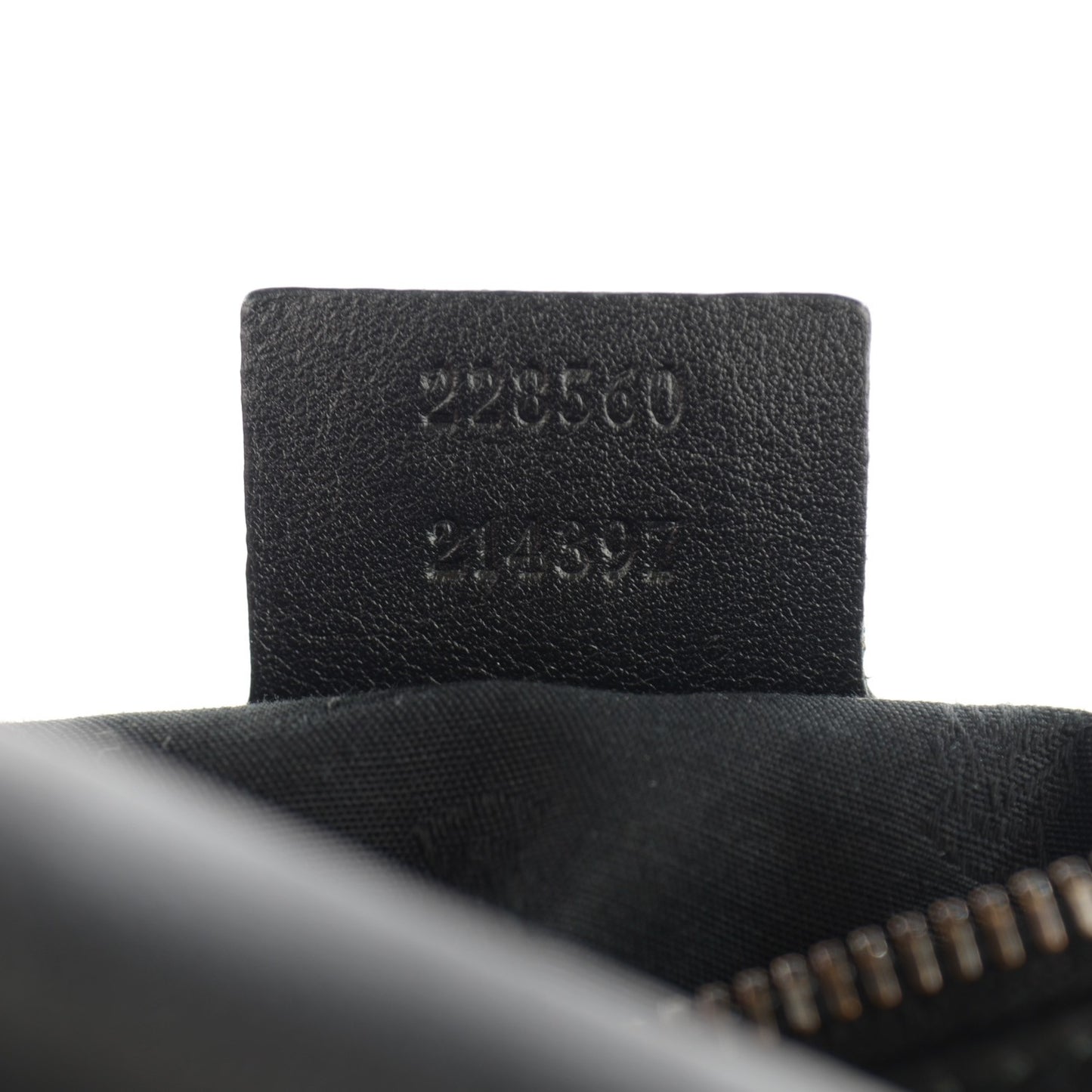 Calfskin Crocodile Medium Galaxy Shoulder Bag Black