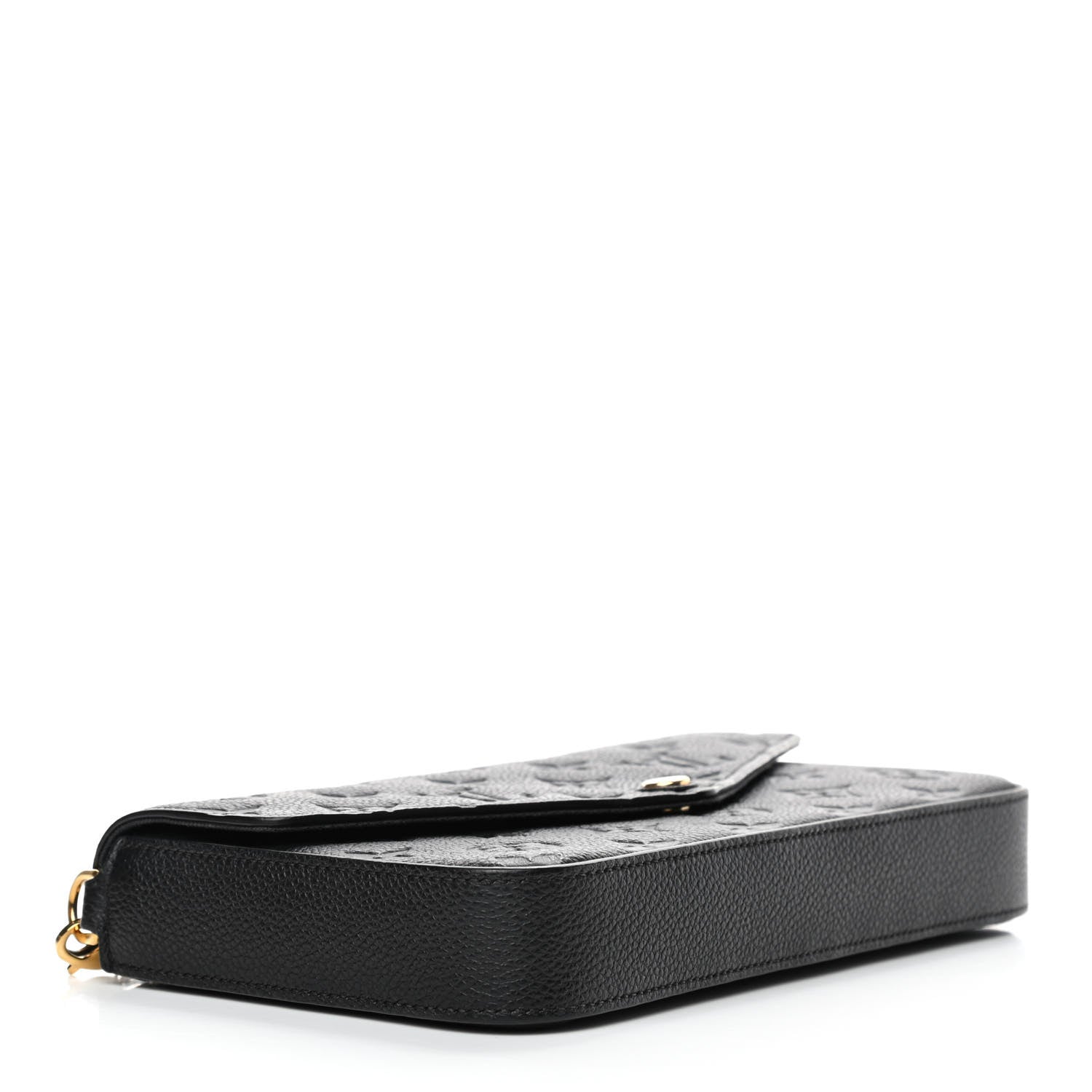 Louis Vuitton Empreinte Pochette Felicie Chain Wallet Black 4 of 5
