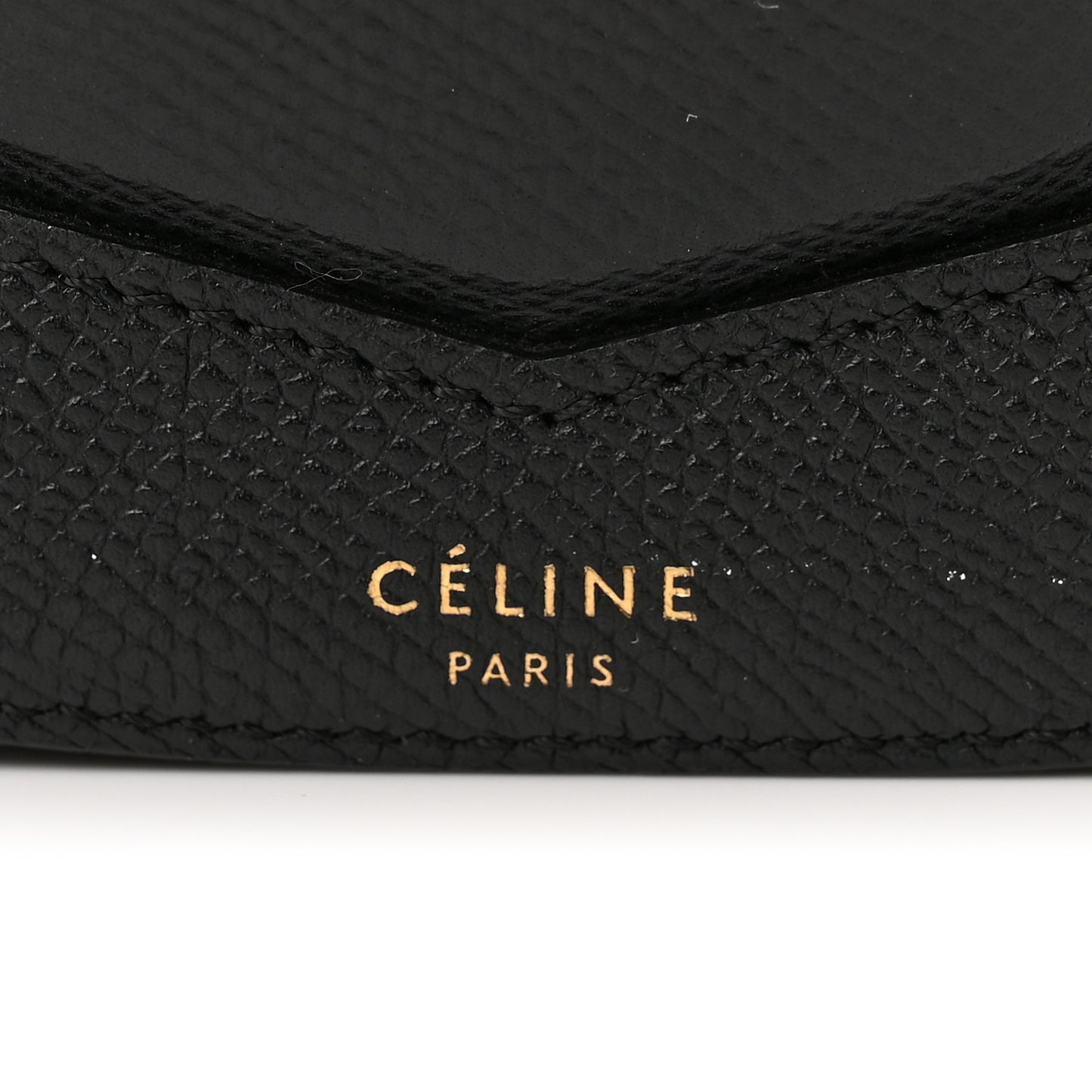 Grained Calfskin Small Trotteur Black