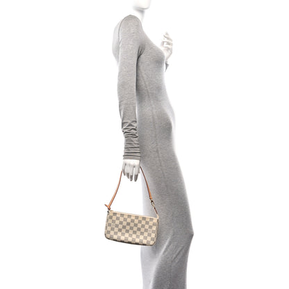 Louis Vuitton Damier Azur Pochette Accessories NM 2 of 10