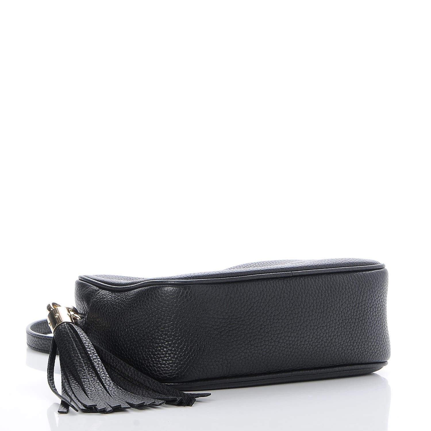 Gucci Pebbled Calfskin Small Soho Disco Bag Black 4 of 7