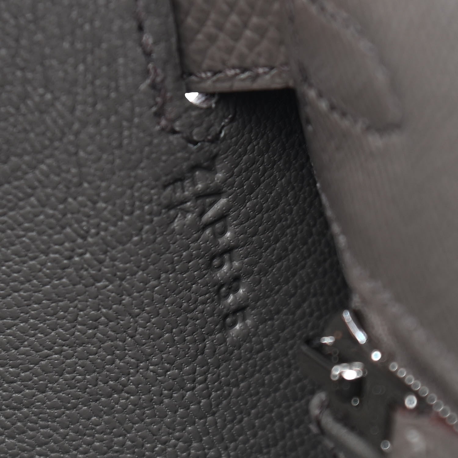 Hermes Epsom Kelly Sellier 25 Etain 12 of 19