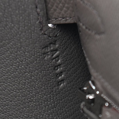 Hermes Epsom Kelly Sellier 25 Etain 12 of 19