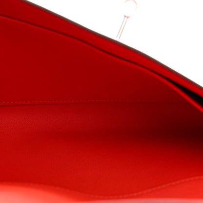 Hermes Swift Kelly Cut Clutch Pochette Capucine 5 of 7