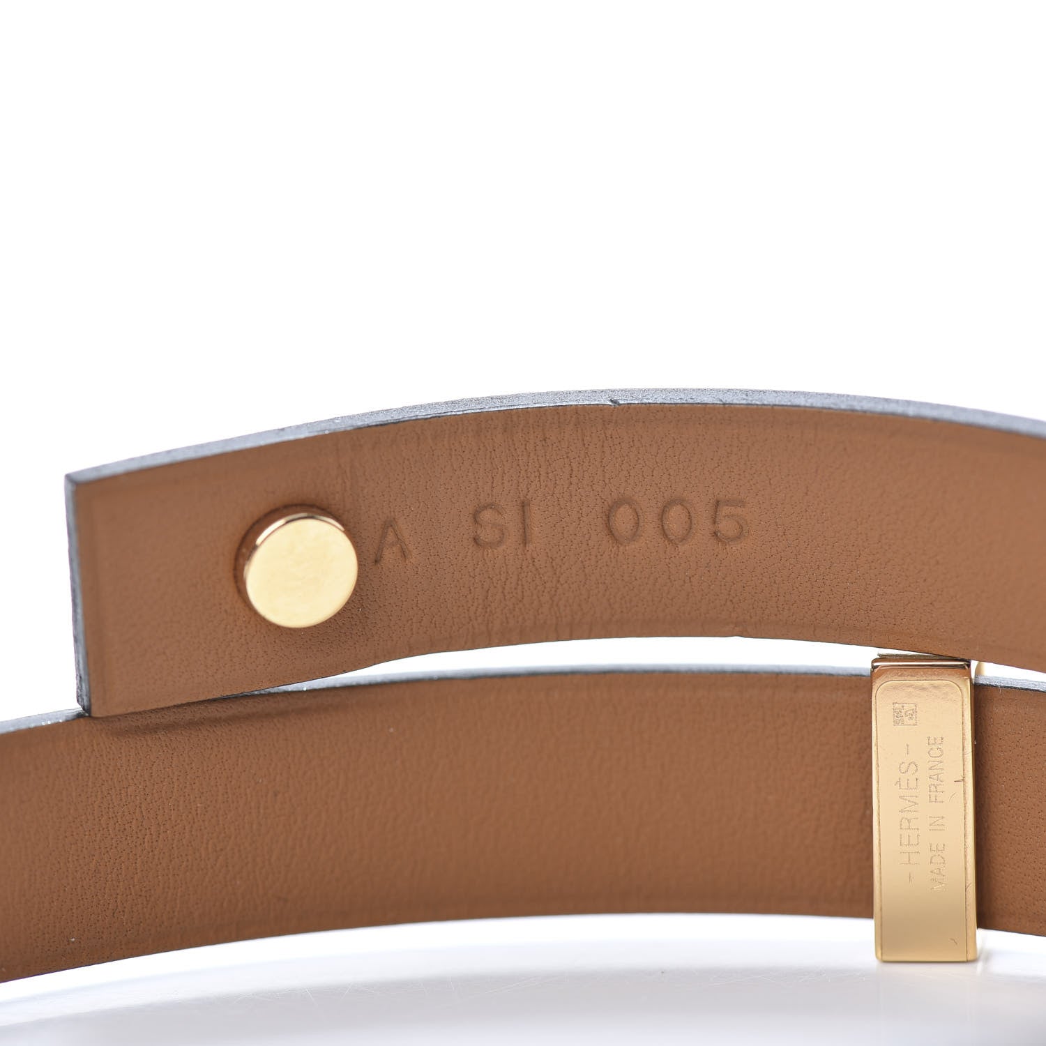 Hermes Swift Mini Dog Carrees Bracelet T2 Gris Asphalte 5 of 7