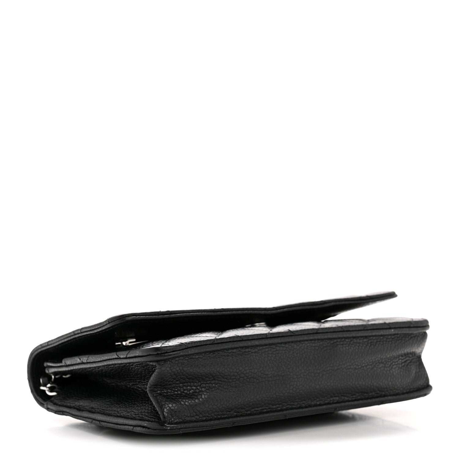 Chanel Caviar Quilted Wallet on Chain WOC Black 4 of 12