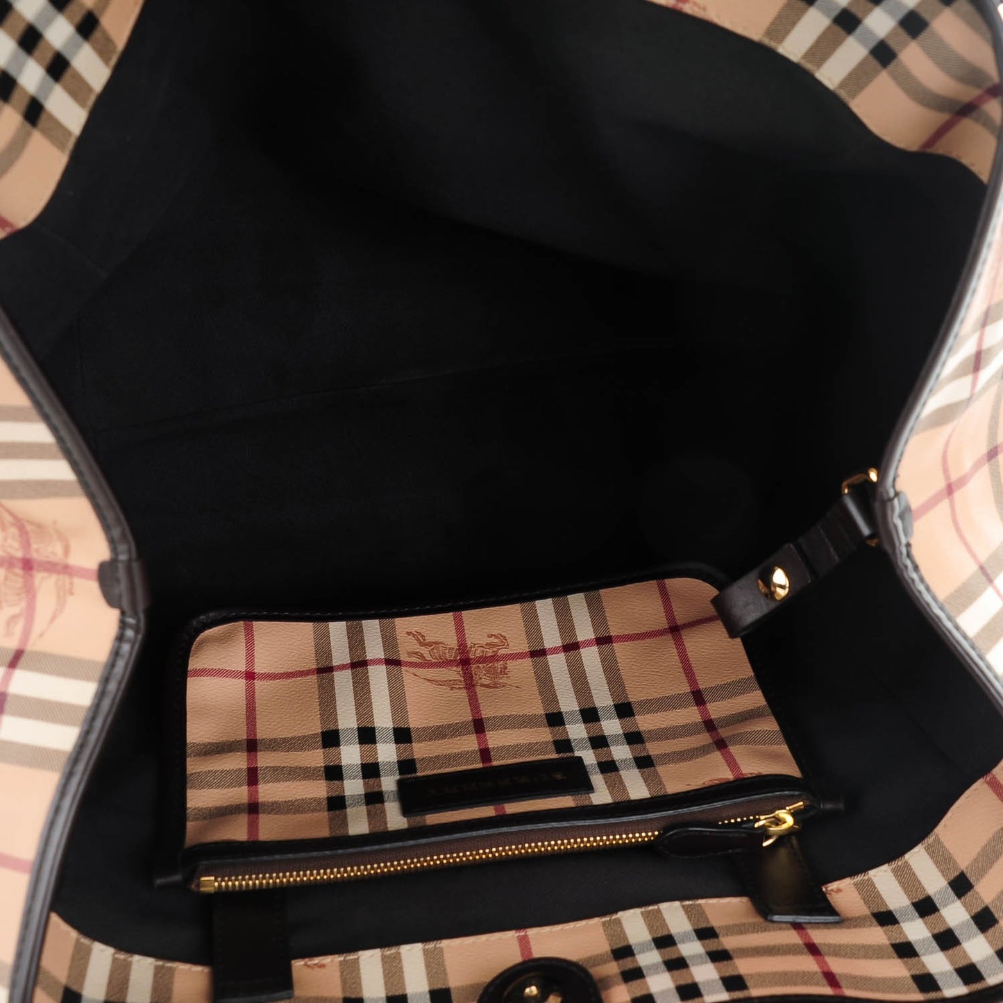Haymarket Check Large Canterbury Tote Chocolate