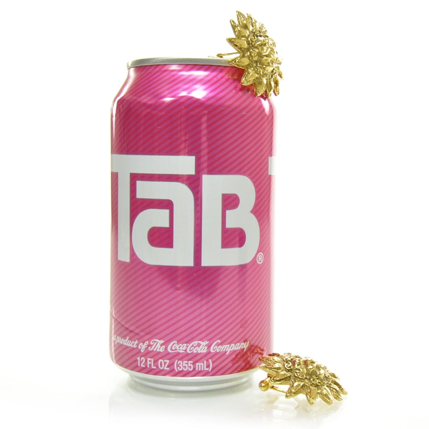 CC Lion Cufflinks Gold