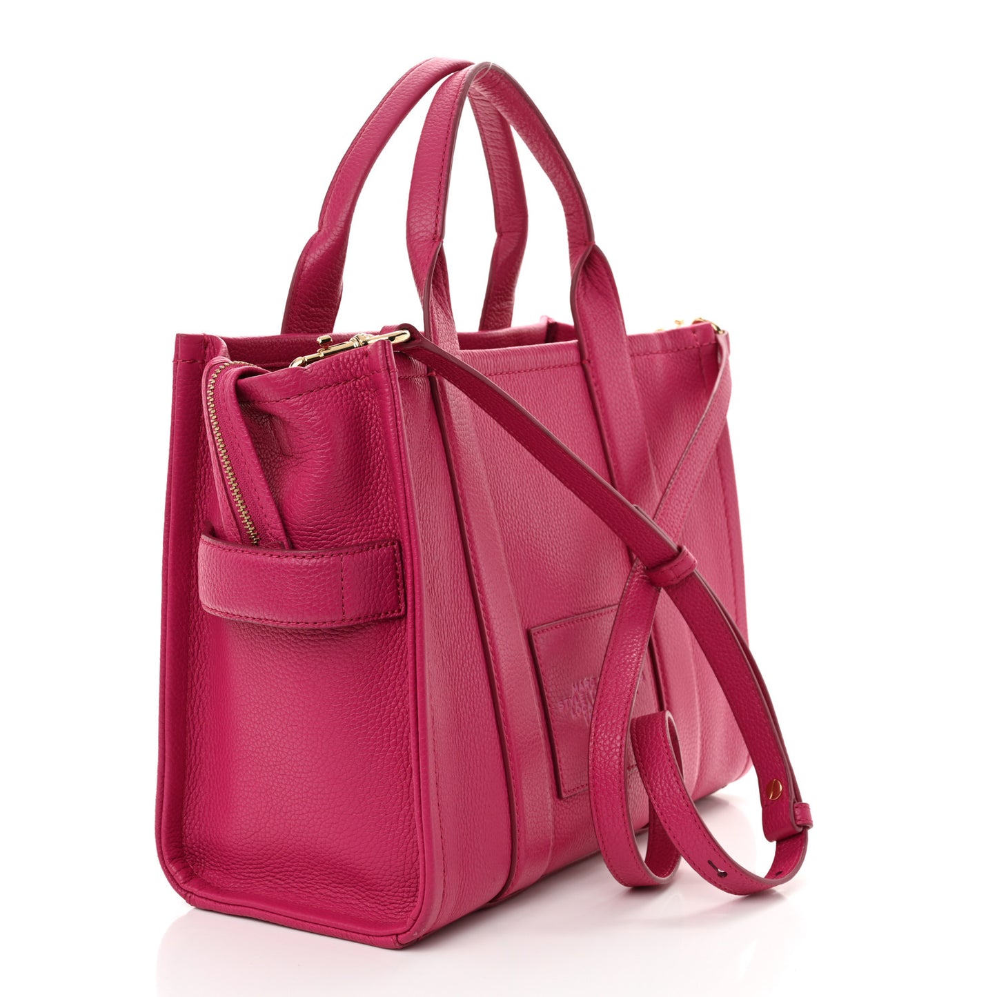 Grained Calfskin Medium The Tote Bag Lipstick