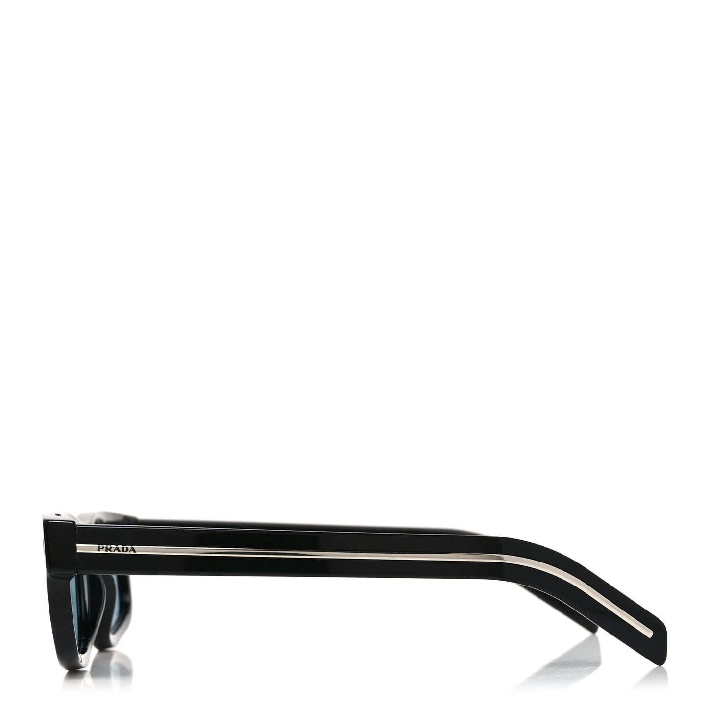 Acetate Rectangular Sunglasses SPR B11 Black