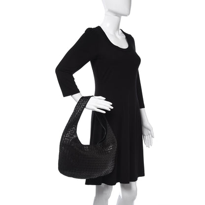 Bottega Veneta Nappa Intrecciato Small Veneta Hobo Black 2 of 8
