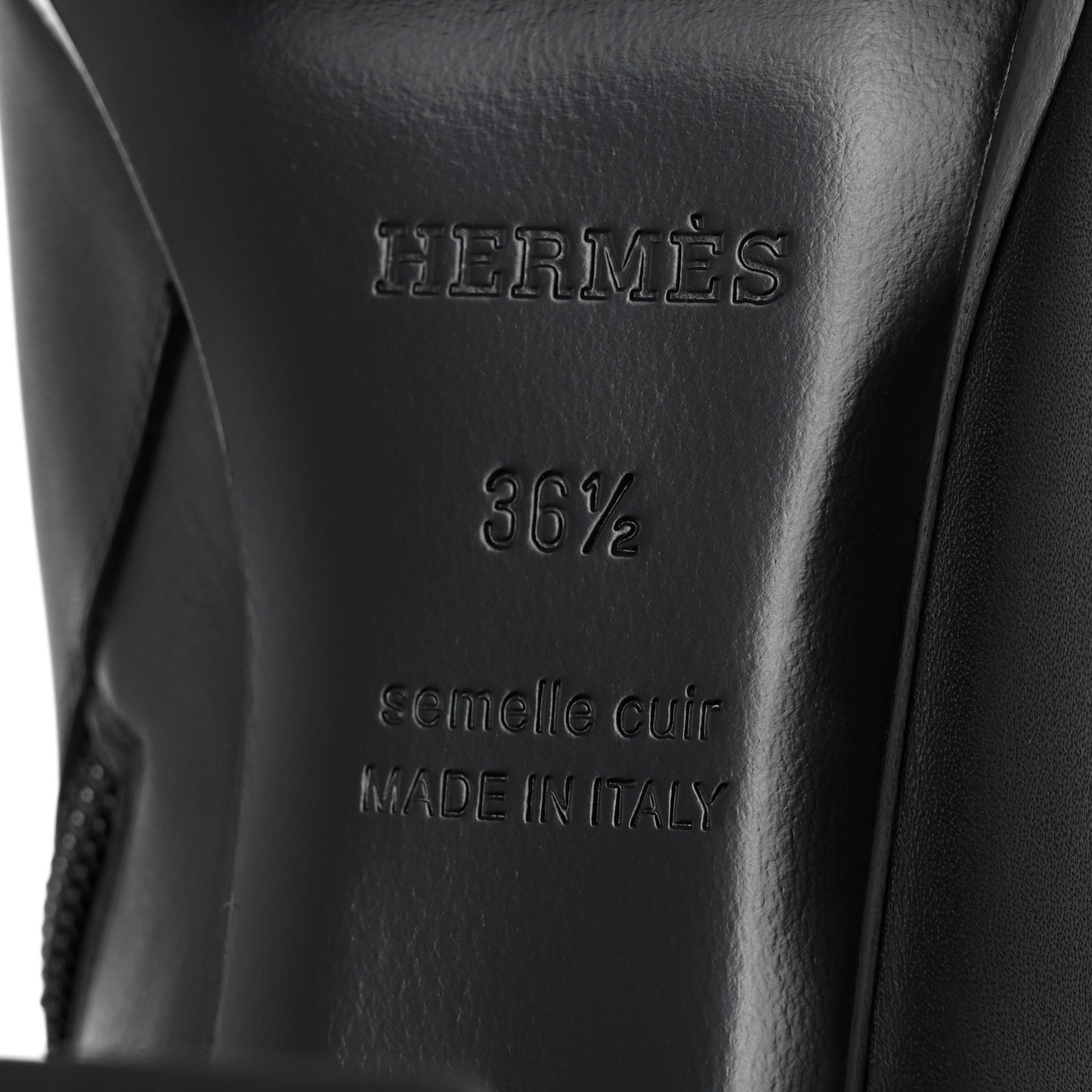 Calfskin Saint Germain Ankle Boots 36.5 Black