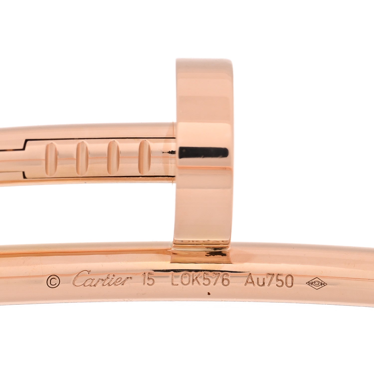 Cartier 18K Pink Gold Juste Un Clou Bracelet 15 3 of 5
