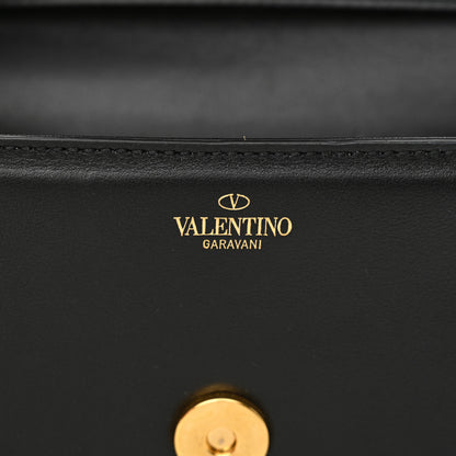 Valentino Garavani Calfskin Vlogo Small Loco Shoulder Bag Black 7 of 13