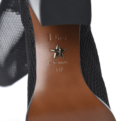 Christian Dior Calfskin Resille Empreinte High Boots 38.5 Black 6 of 7