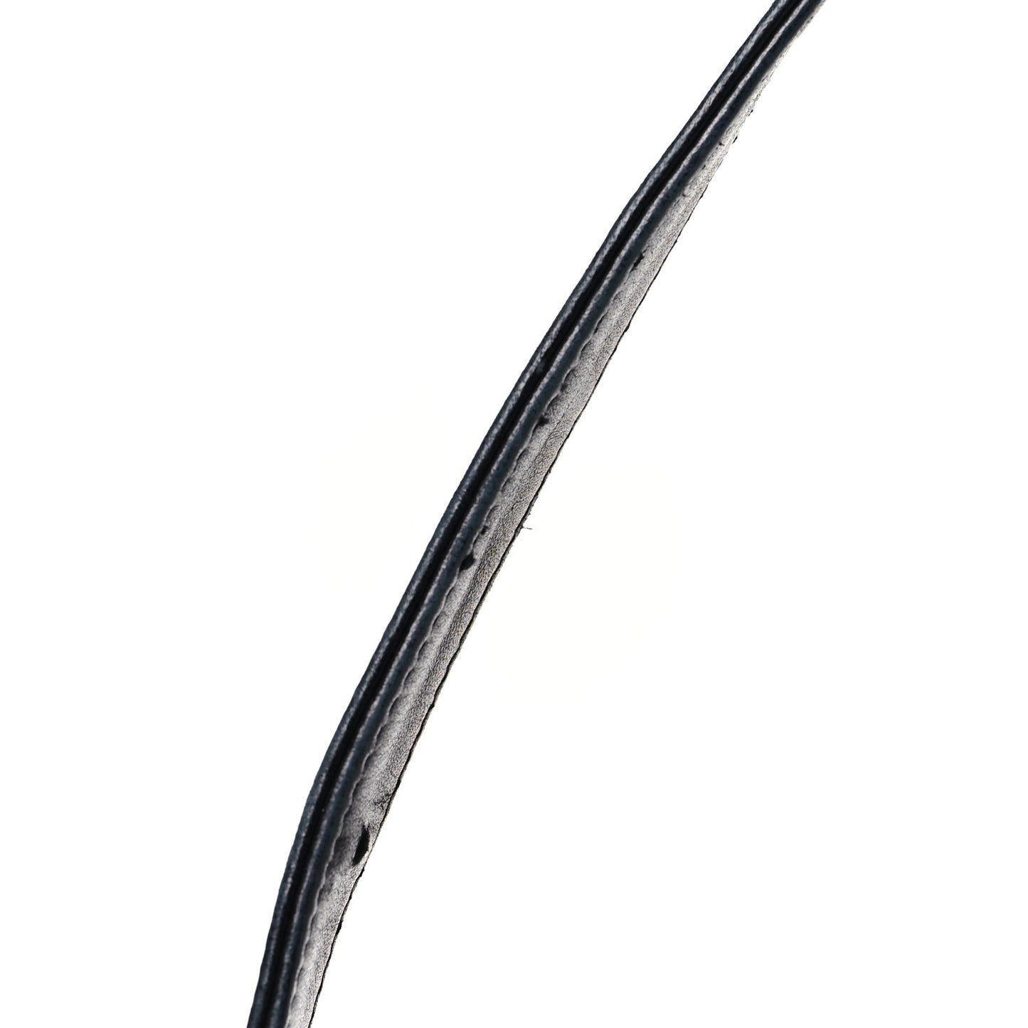 Suede Calfskin Baguette Black