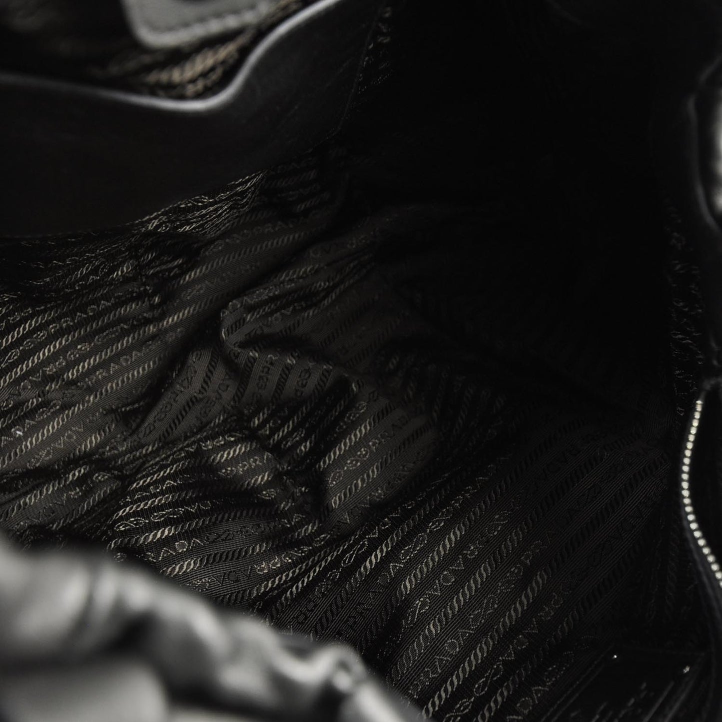Nappa Ruffle Hobo Silver
