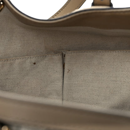 Gucci GG Supreme Monogram Medium Nice Tote Beige 9 of 11