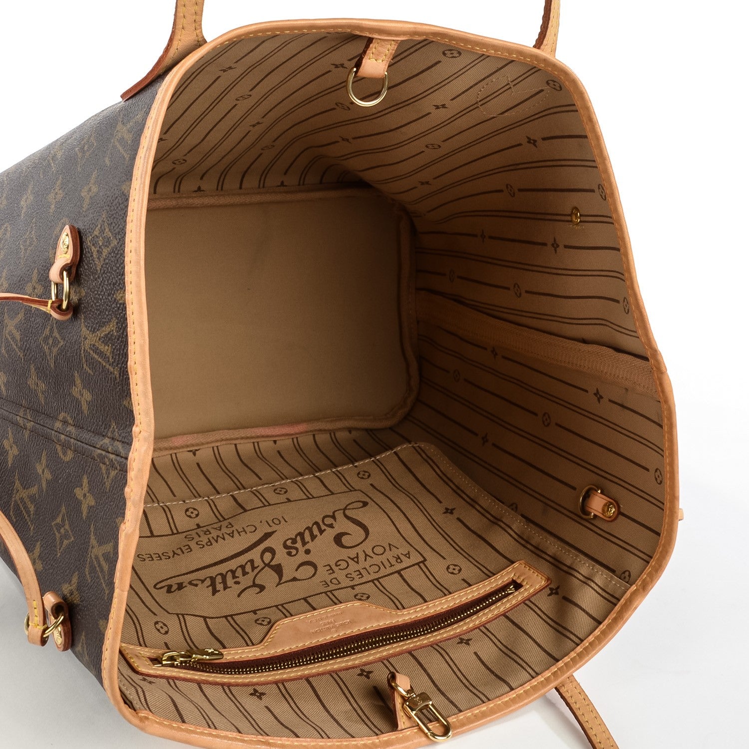Louis Vuitton Monogram Neverfull MM 7 of 7