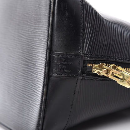Louis Vuitton Epi Alma PM Black 8 of 11