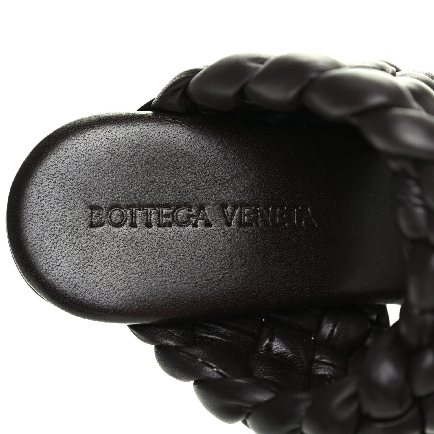 Bottega Veneta Nappa Twisted Padded Intrecciato Curve Slide Sandals 37 Fondant 8 of 10