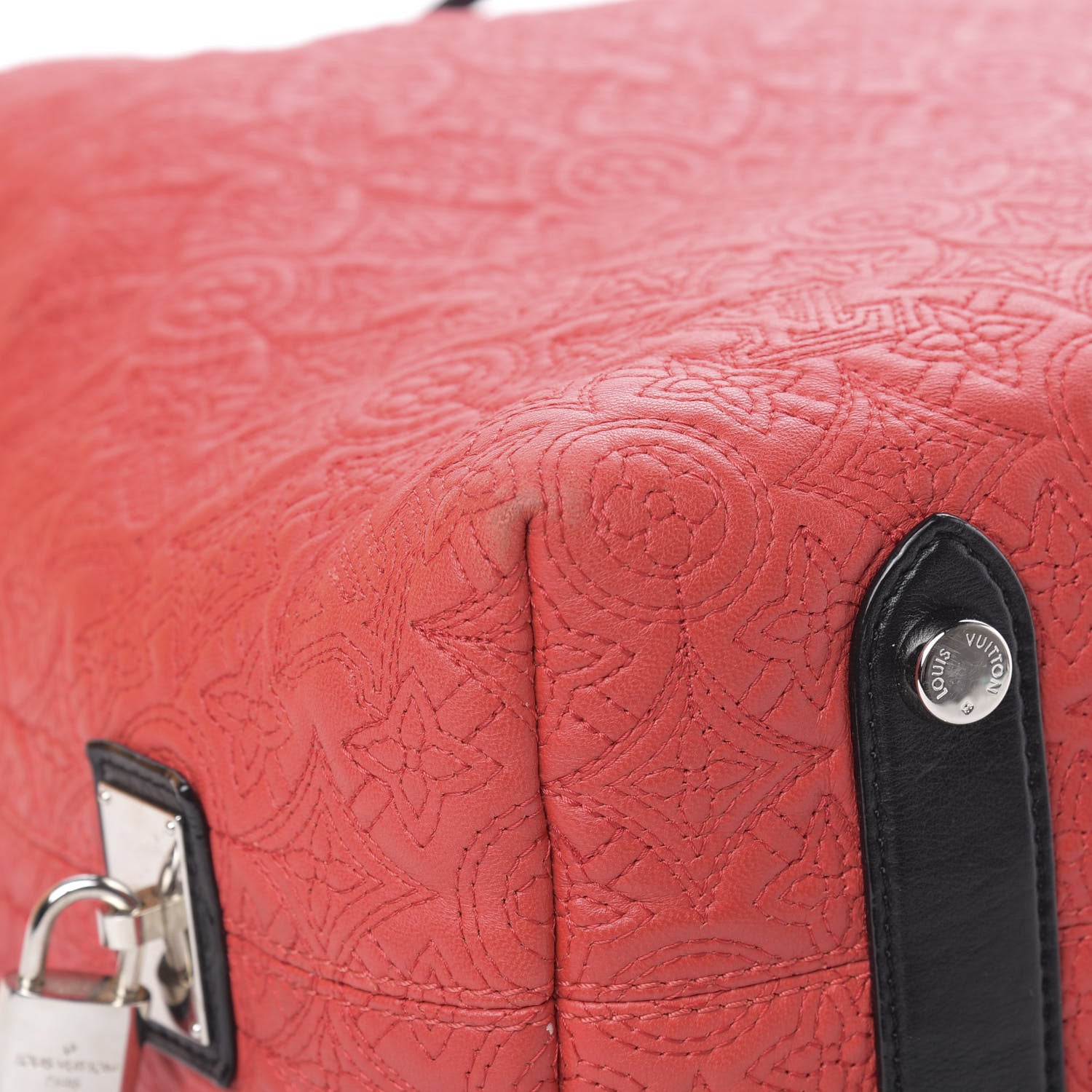Louis Vuitton Monogram Lambskin Antheia Hobo PM Corail 8 of 15